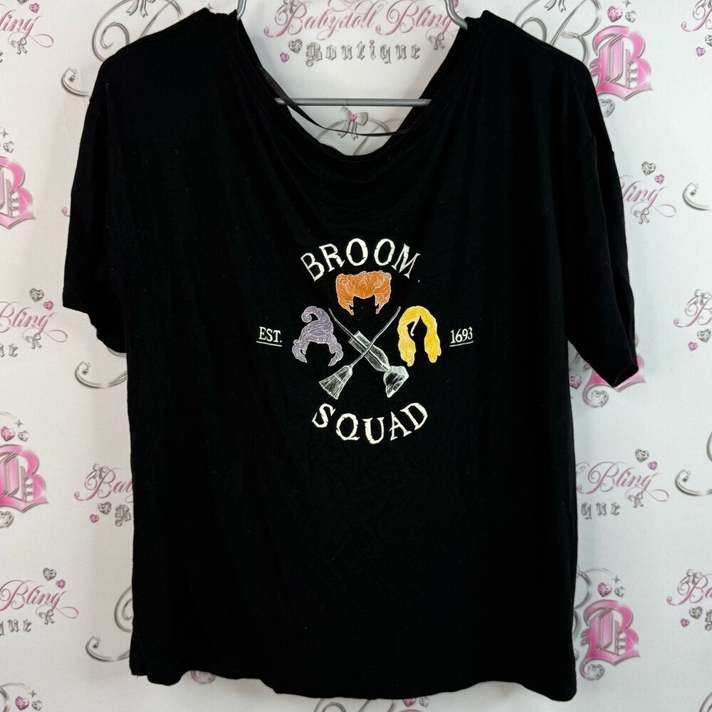 Joe Fresh Disney T-shirt hocus pocus brim squad shirt Black Disney Graphic Tee